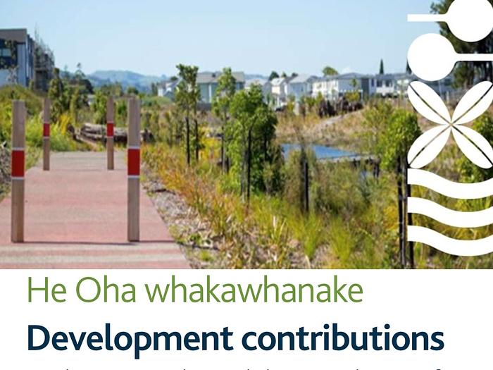 Auckland Council Development Contributions Event with UDINZ logo